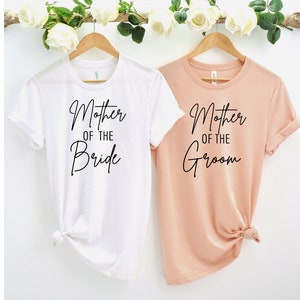 Mother of the Bride Shirt|Mother of the Groom Shirt|Father of the Bride Shirt|Custom Wedding Shirt|Bridal Party Shirt|Bachelorette Shirt Mom