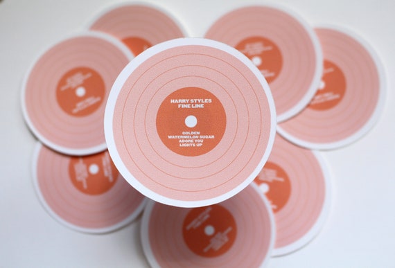 Harry Styles Fine Line Vinyl Sticker Waterproof Sticker Etsy