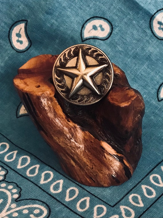 Scarf Slide | Texas Star | Neckerchief Slide | Cowboy Cowgirl - Etsy