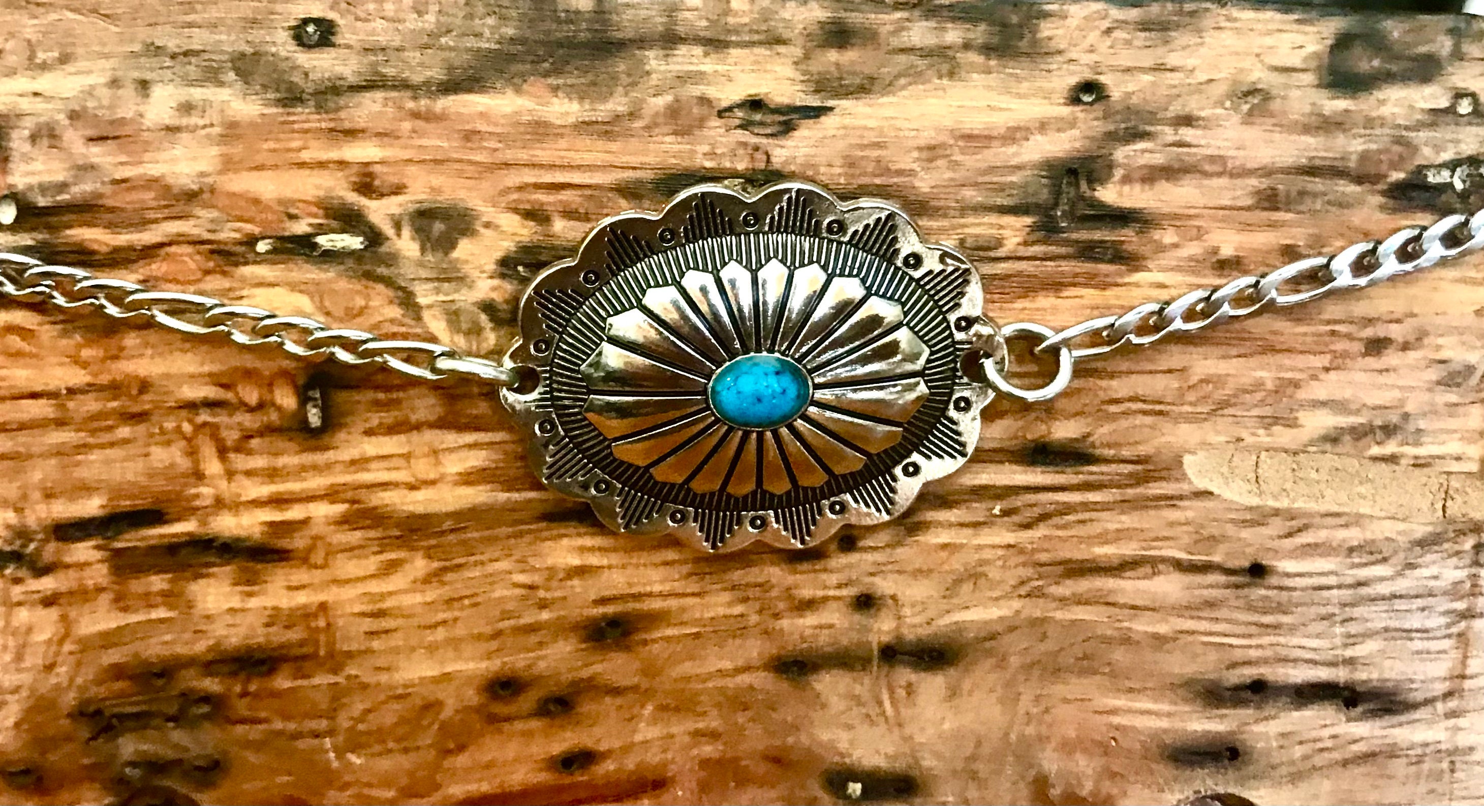 Concho choker deals