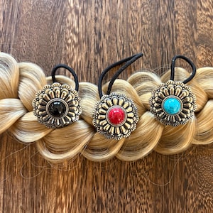 Concho Ponytail Holders - Etsy display picture 2