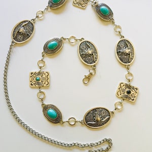 Ceintures Western Silver Concho | Tête directrice| Oiseau-tonnerre | ceinture Navajo vintage | Grand accessoire NFR du sud-ouest !