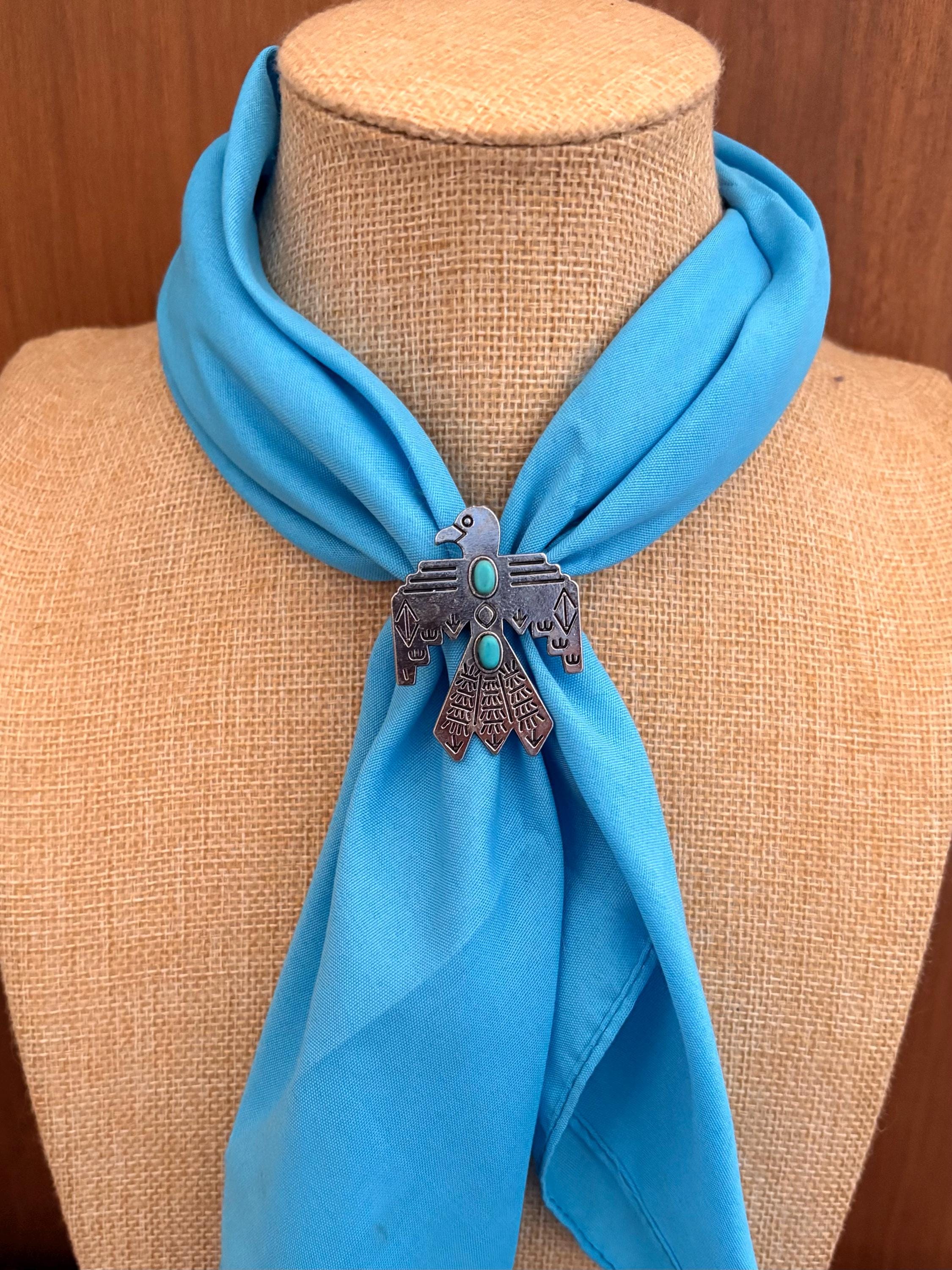 Native Scarf Slide | Thunderbird Tribal Symbol | | Navajo | Gifts Native Scarf Slide | Thunderbird Tribal Symbol | | Navajo | Gifts