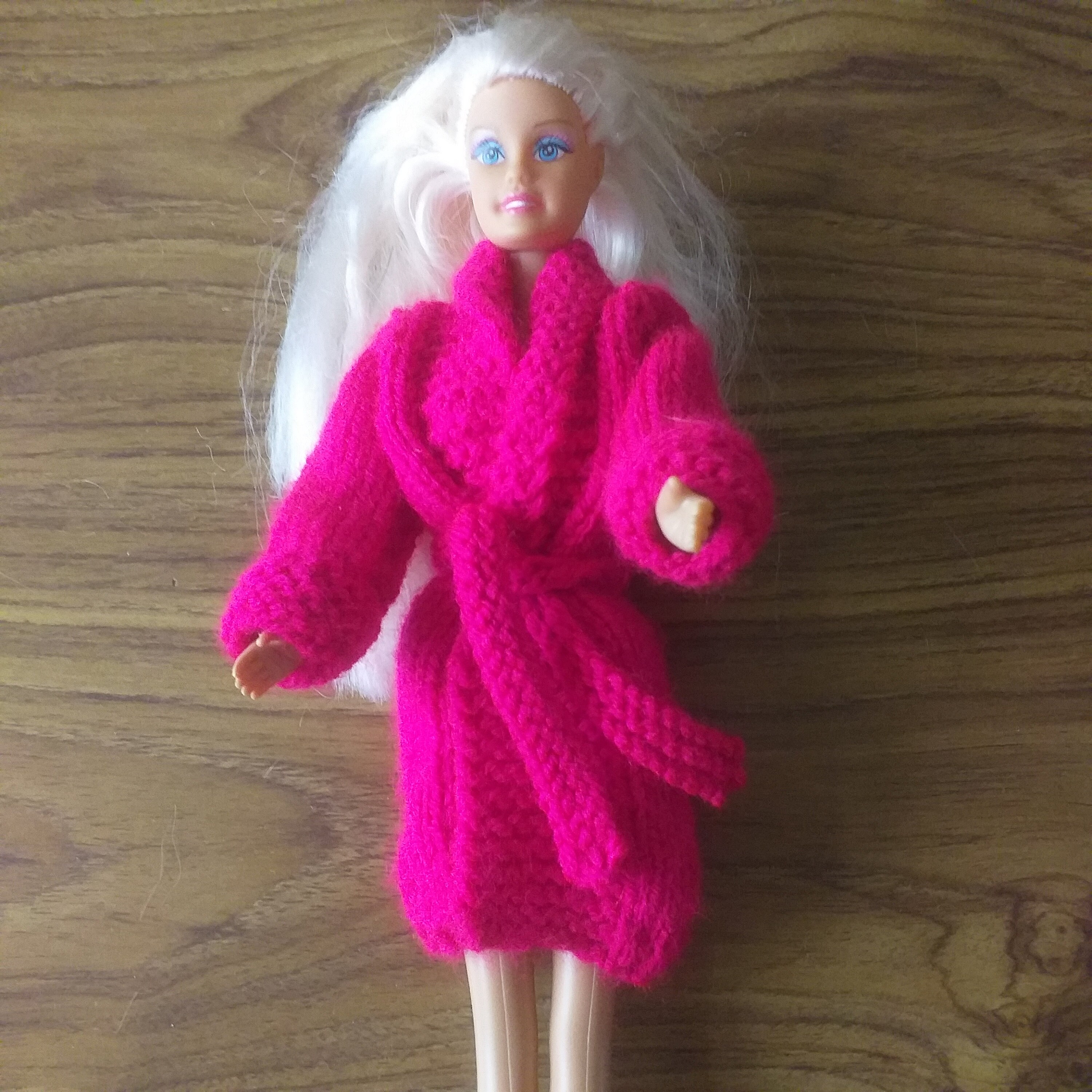 Dressing Gown for Barbie Etsy