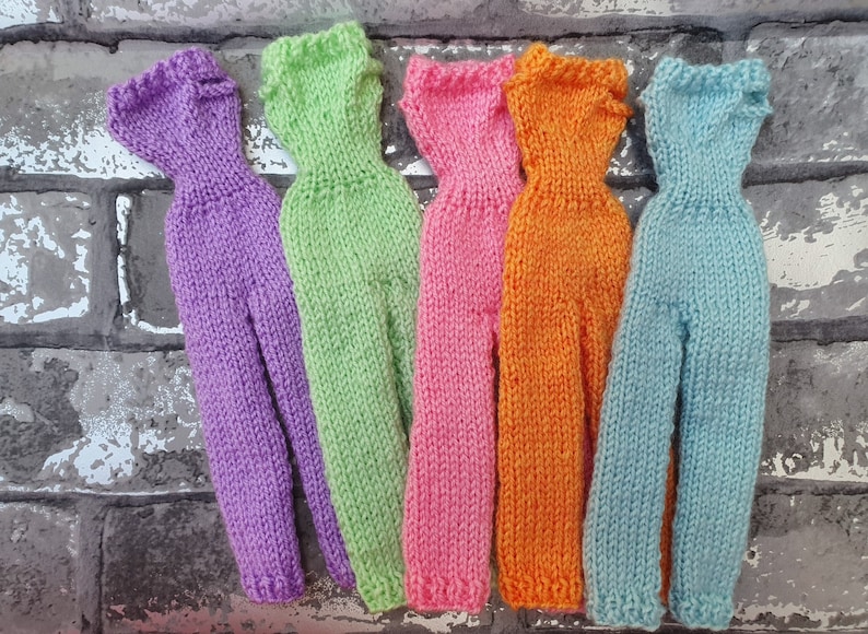Onesie Jumpsuit for Fashion Doll Barbie Etsy UK