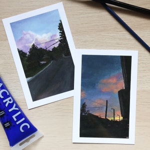 Soleil d’été - 2 tirages de cartes postales pack