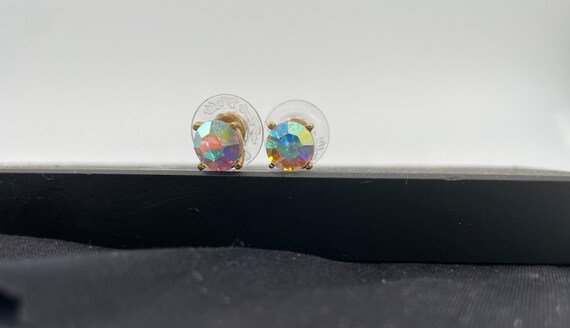 Aurora Borealis Crystal Earrings - image 7