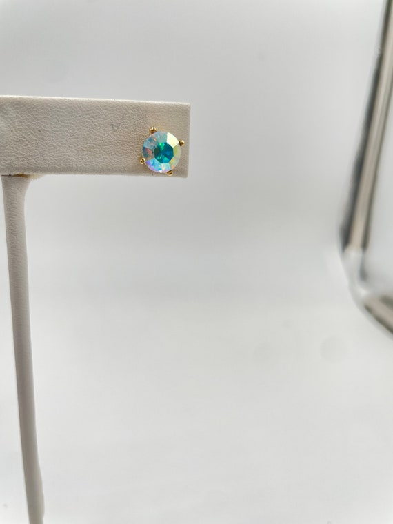 Aurora Borealis Crystal Earrings - image 4