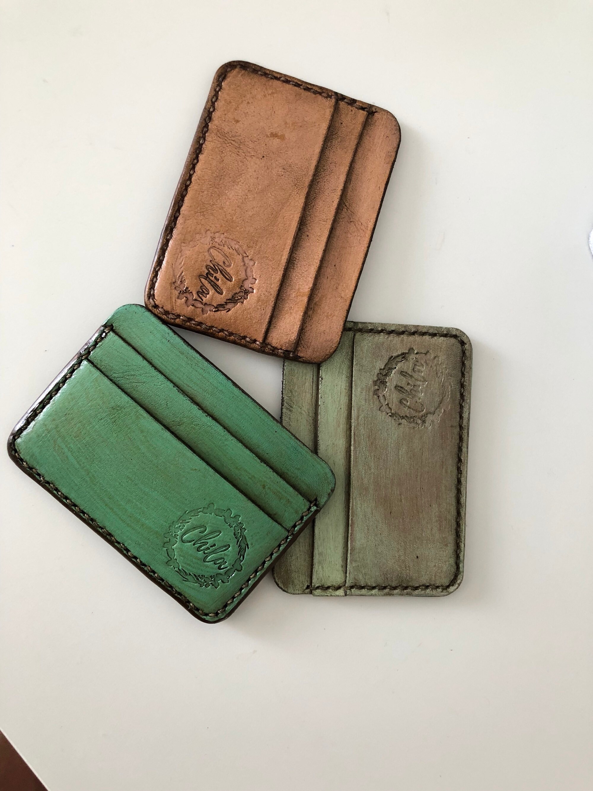 Pink antique card holder Etsy