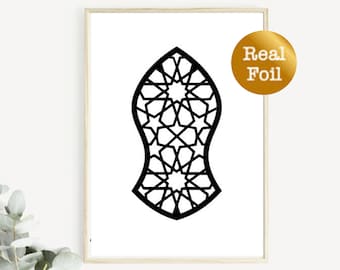 Islamic Wall Art Nalayn Pak | Islamic Print | Nalain | Home Decor | Calligraphy | Arabic | Prophet Sandal | Decals | Murals Prophet