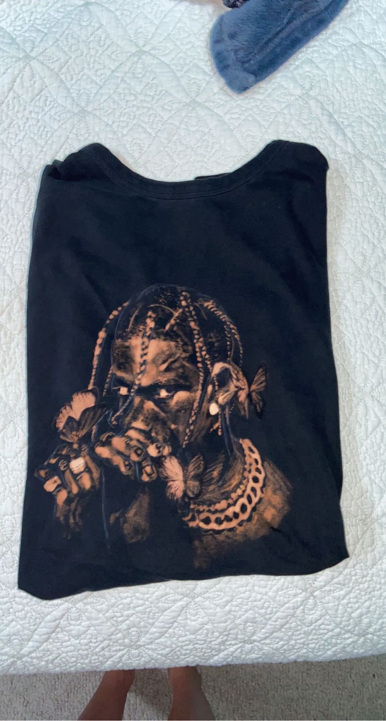 Bleachpainted Shirt Etsy UK