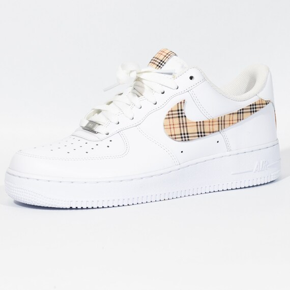 nike air force 1 plaid