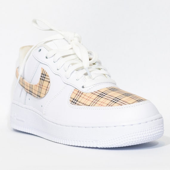 plaid nike air force 1