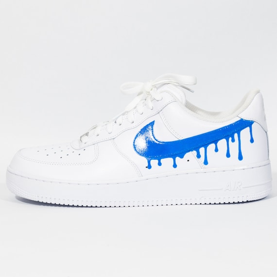 Nike Air Force 1 Custom 'Blue Drip 