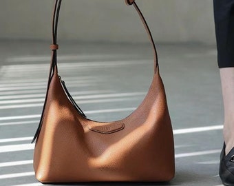 Personalisierte Leder Umhängetasche Frau, Echtleder Umhängetasche,Leder Handtasche,Leder Tasche,Umhängetasche,Geschenk für Sie