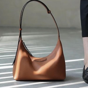Sac à bandoulière en cuir personnalisé pour femme, sac à bandoulière en cuir véritable, sac à main en cuir, sac en cuir, sac besace, cadeau pour elle