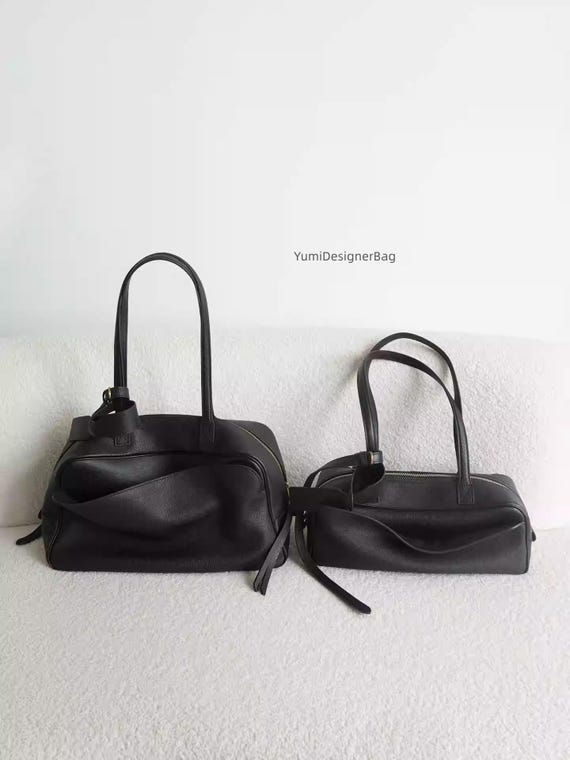 Top Grain Cowhide Leather Top Handle Bag,Designer Ladies Handbag,Women Bowling shoulder purse,Everyday Carry Tote Bag,Gift for Mom