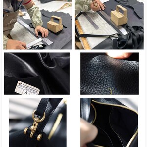 Original Leather bag,Top layer Full Grain cowhide Leather purse,Soft Leather shoulder bag,Crossbody Bag,Leather Handbag,Personalized gift zdjęcie 10