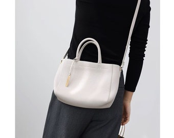 Neue Lederhandtaschen Frauen, Echtleder Tragetasche, Weiche Leder Schultertasche, Crossbody Tasche, Leder Geldbörse, Tragetaschen, Praktische Messenger Tasche