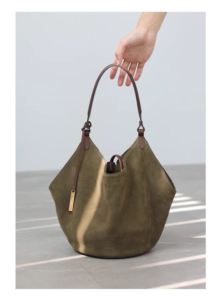 Suede Leather Sling: The Ava Slouchy Bag – FEED