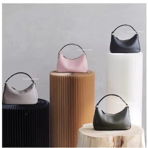 Bolso de hombro de cuero, Bolso de cuero pequeño, Bolso de mano de cuero, Bolso pequeño de mujer, Bolsos para mujer, Monedero de cuero, Bolso debajo del brazo, Regalos de cumpleaños