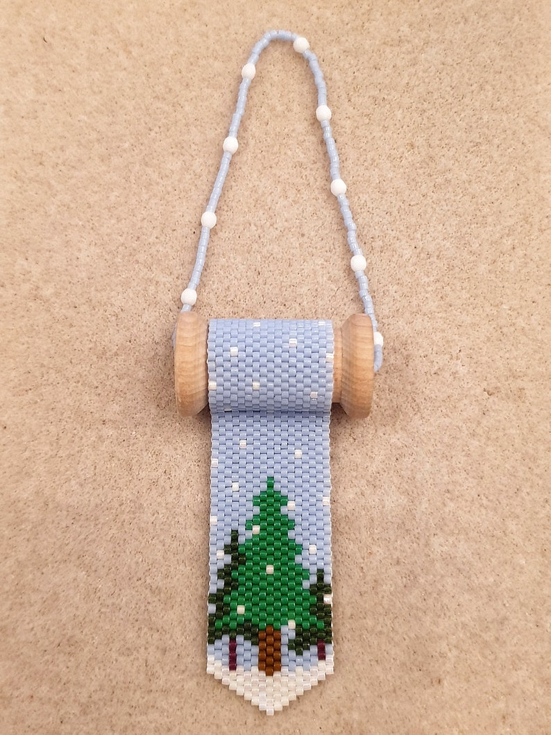 Winter Bobbin PDF format \u2013 PDF download Miyuki Delica/'s pattern \u2013 beading pattern