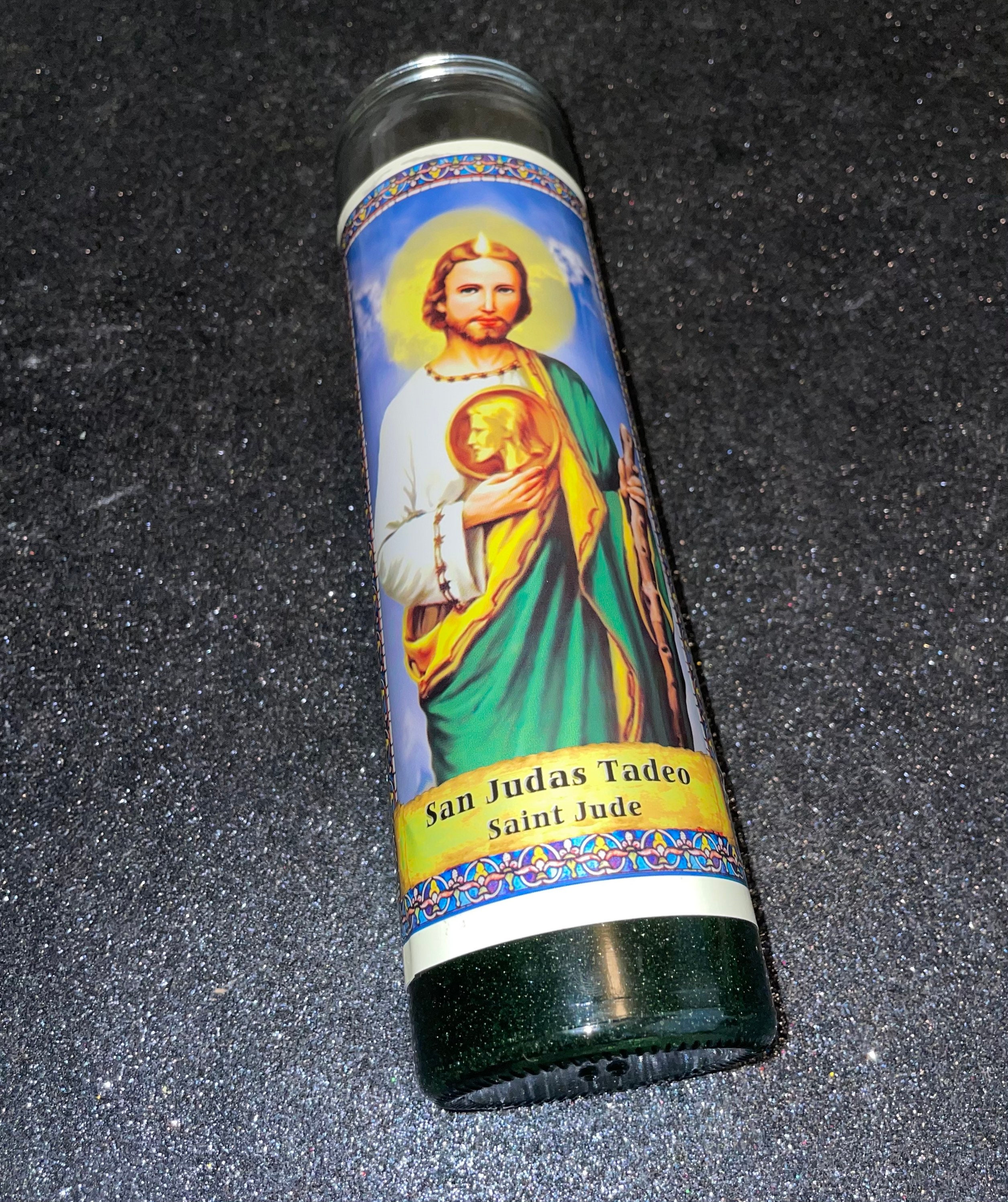 San Judas Tadeo St.Jude prayer Candle Etsy