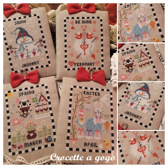 Stitch calendar -  France