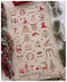 PDF FILE DIGITAL chart-Advent Calendar 2020-cross stitch pattern,Christmas cross stitch pattern Cross stitch chart advent cross stitch 