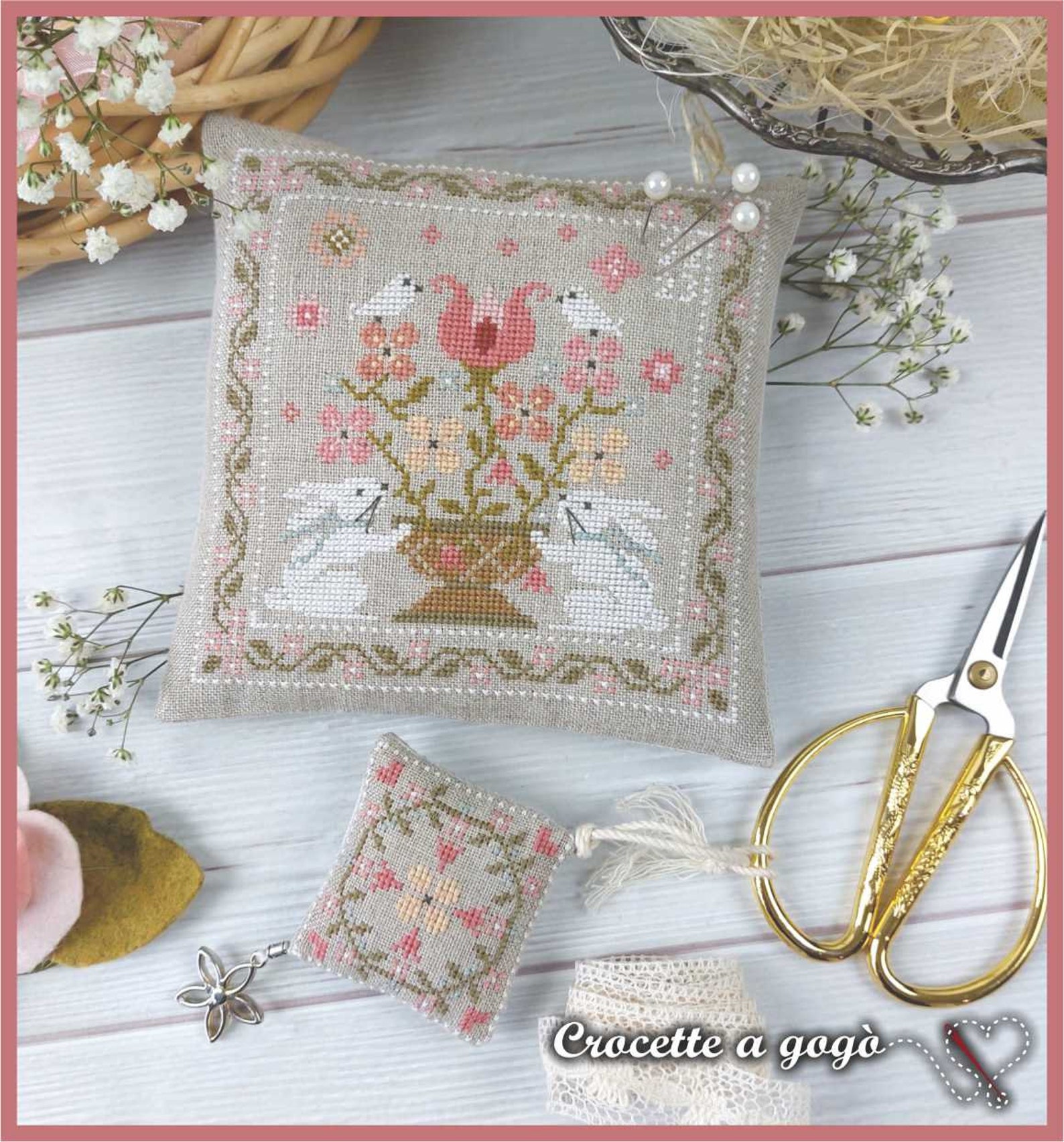 Spring Basket from Crocetteagogo Shop