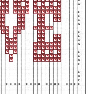 FILE PDF DIGITAL chart-Amore vero-Schema punto, Valentine cross stitch pattern cross stitch, love cross stitch charts immagine 8