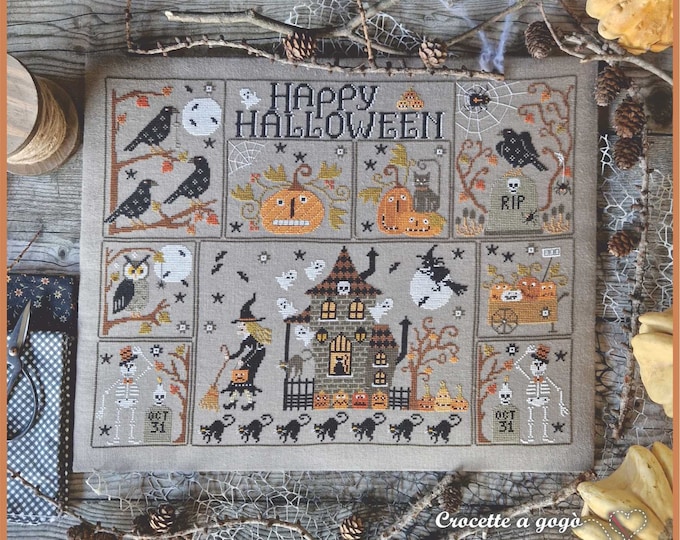Nightmare Before Coffee - Cross Stitch Pattern - Coffee, Pumpkin Mug ...
