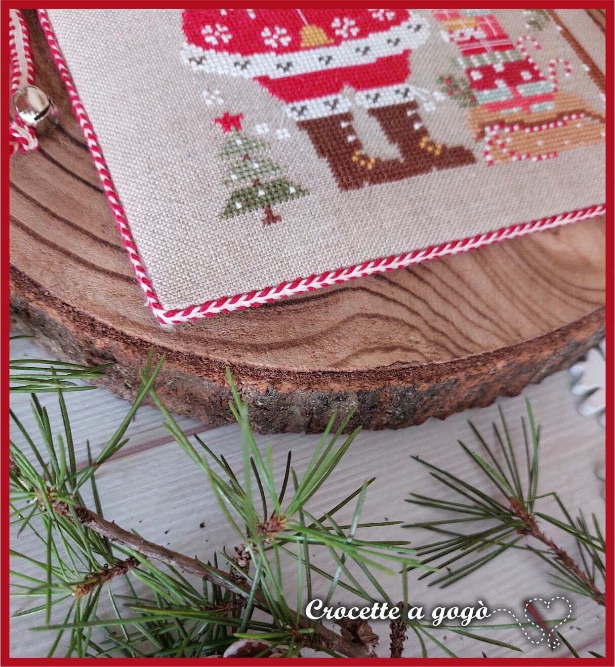 Pattern Natale FILE PDF DIGITAL chart-Babbo Natale 2022- schema punto croce-christmas ...