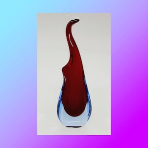 Superb Vintage Murano Vetri D&#39;Arte Art Glass Vase,