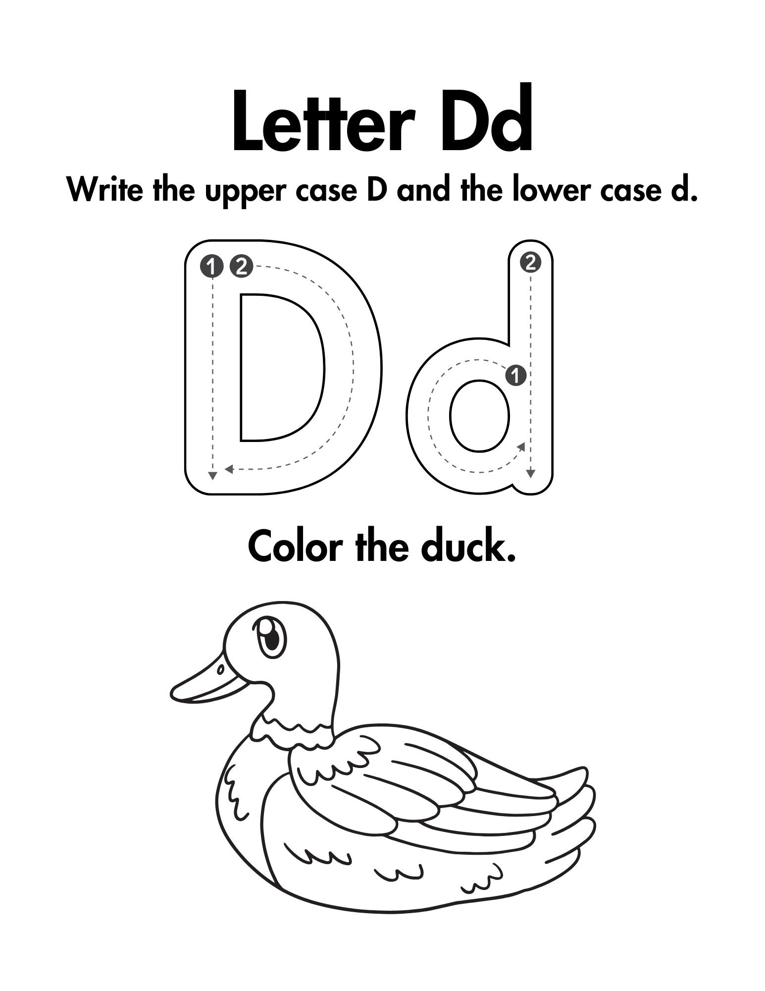 My ABC Coloring Book, Learn to Write the Letters of the Alphabet, Color ...