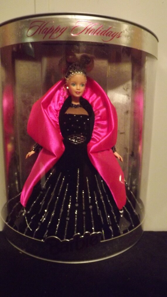 1998 happy holidays barbie value