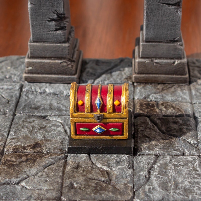 Treasure Chests for Tabletop Like Dungeons and Dragons Etsy UK