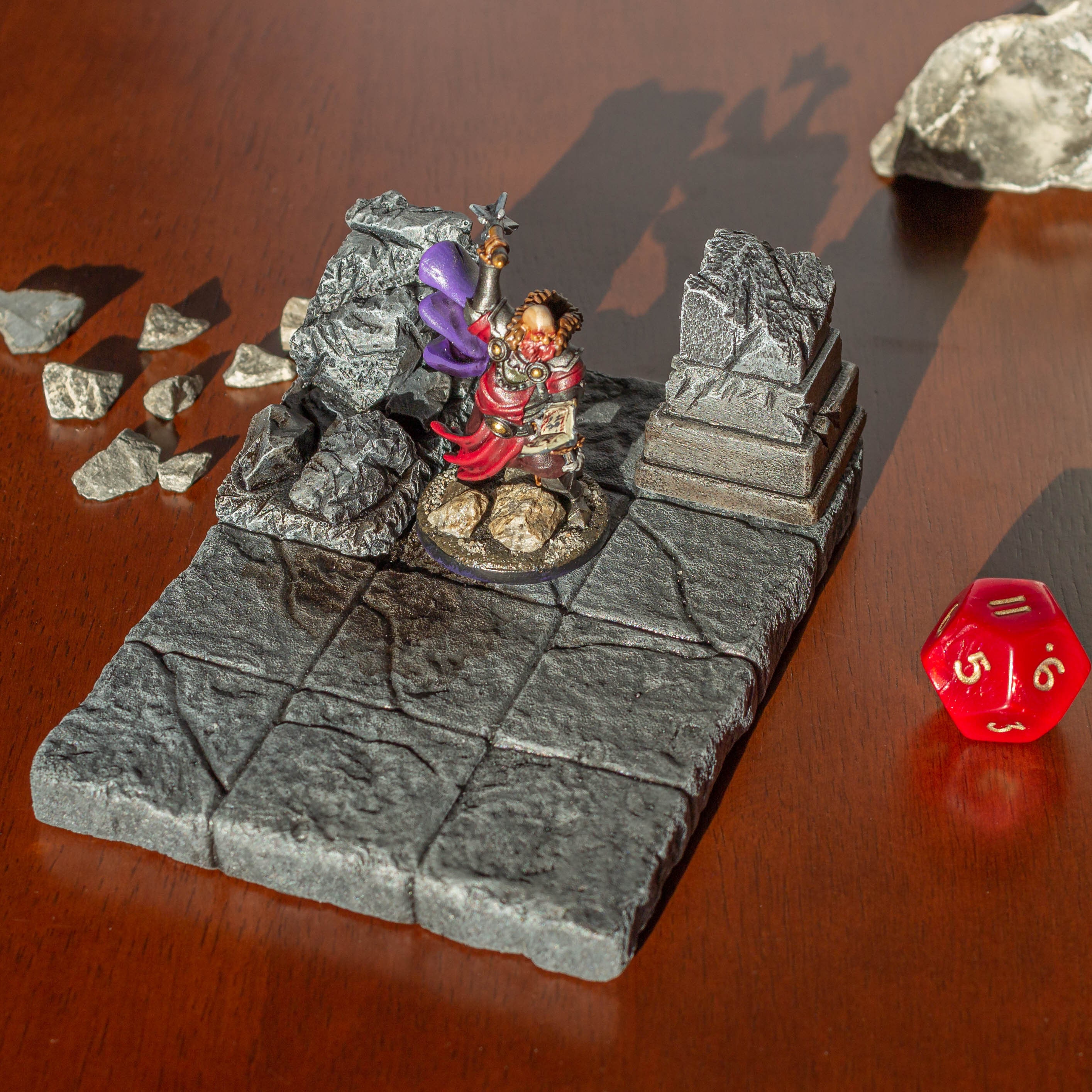 Shattered Pillars in Stone Design Handcrafted Etsy UK