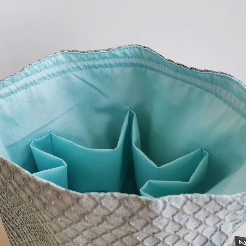 Extra large dice bag with pockets for 7075 dice sets Etsy