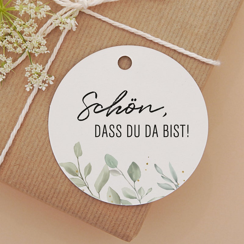 Gastgeschenk Schön Dass Du Da Bist