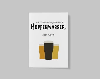 Bière de carte postale, eau houblonnée, buveur de bière, blonde cool, jardin à bière, amateur de bière, Guinness, sous-houblonné