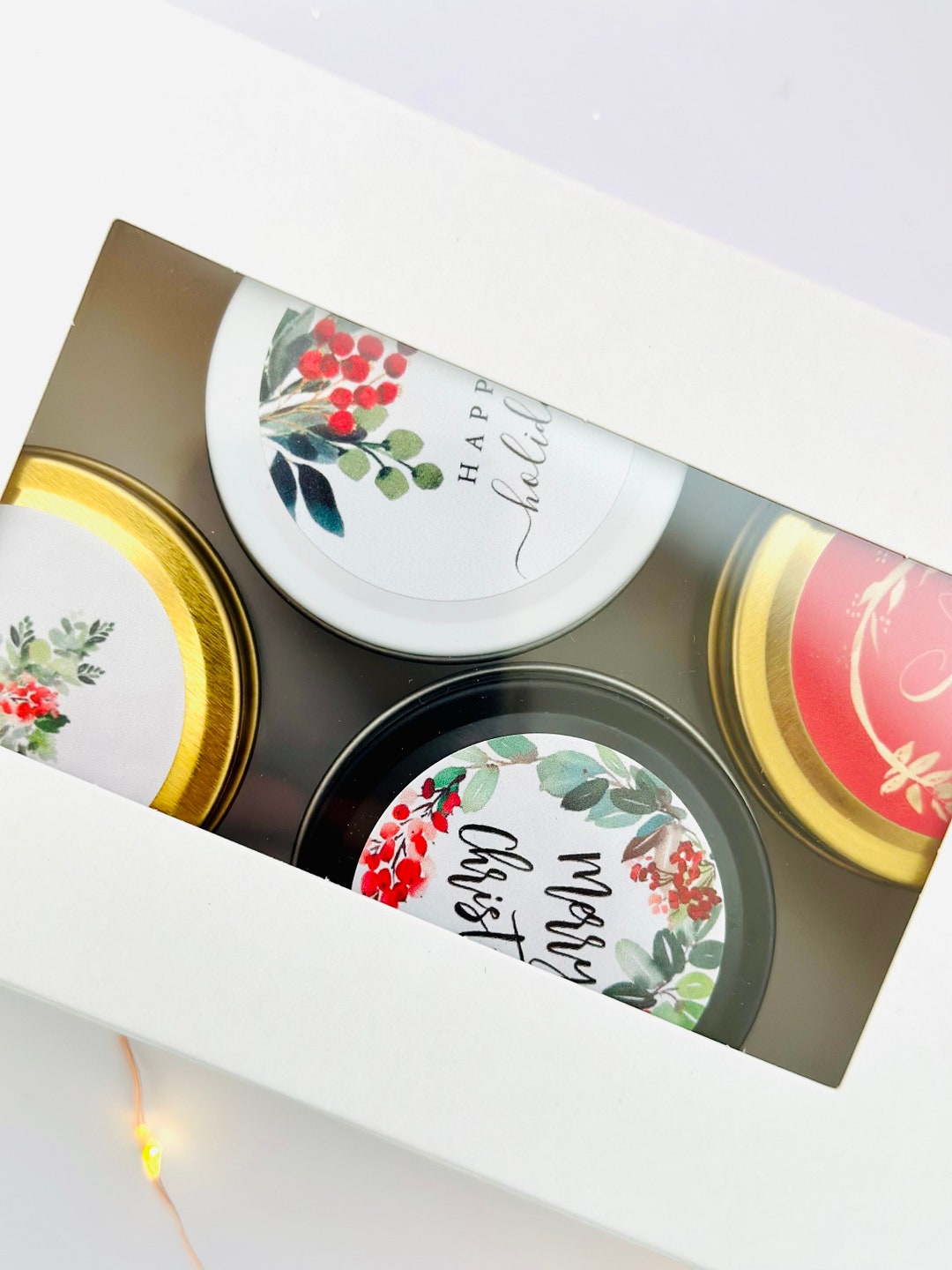 Christmas Candle Gift Box Teachers Gifts Gifts for Her Thank You