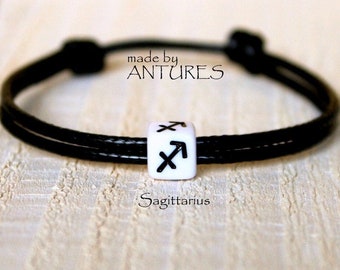 Sagittarius Zodiac Sign Bracelet Horoscope Bracelet Zodiac Bracelet Star Sign Bracelet Birthday Gifts For Her Gifts For Him Men Gift Zodiac