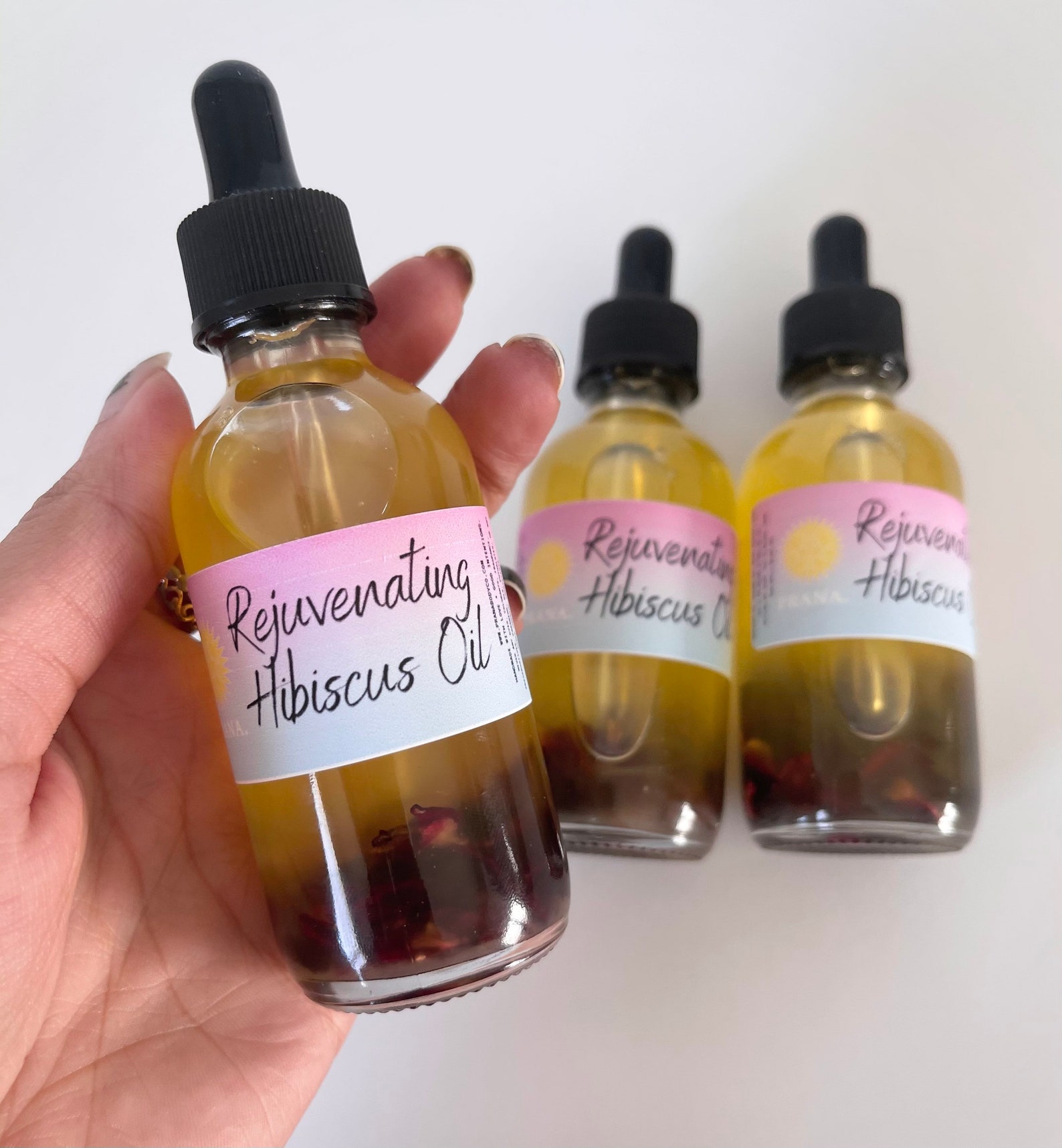 Hibiscus Flower Infused Oil Etsy