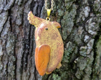 Tropical Bird Necklace