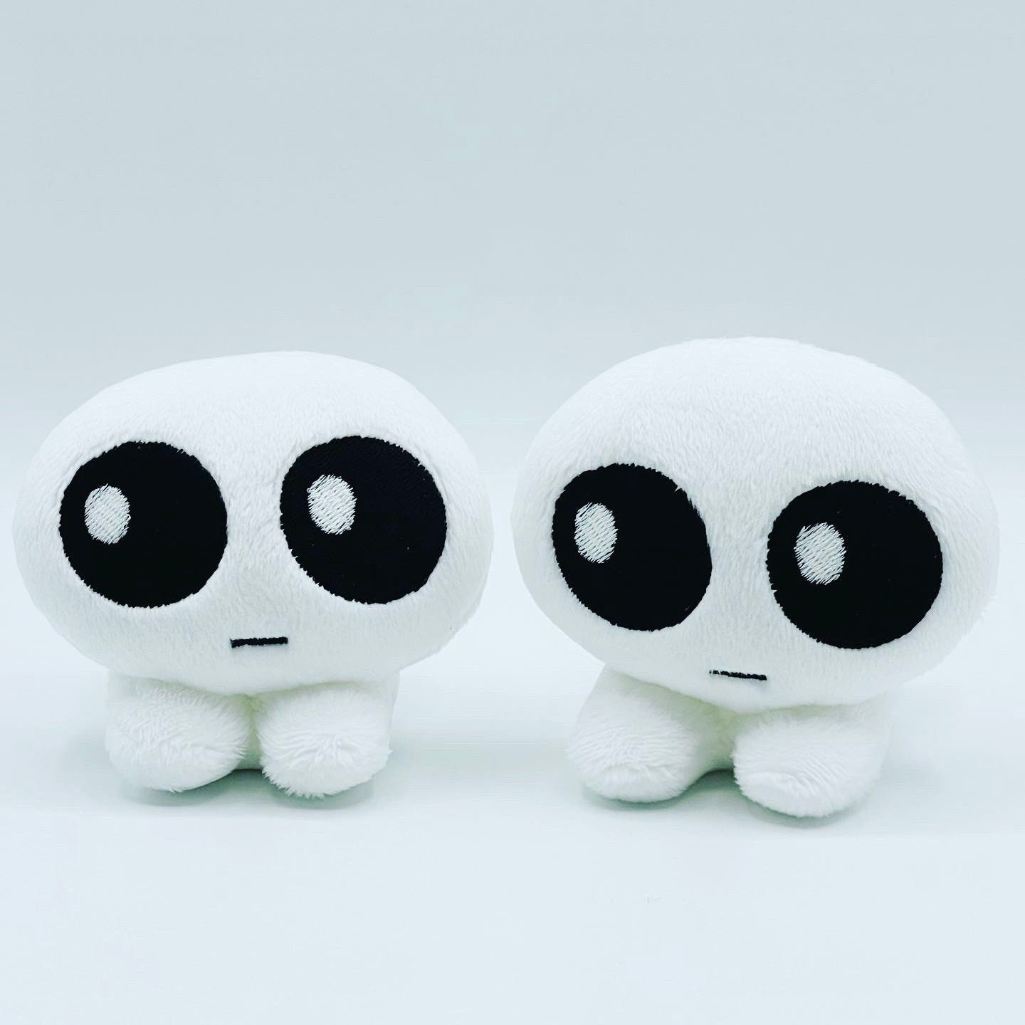 New Thy Creature Plush White Big Eyes Tbh Creature Plush Game