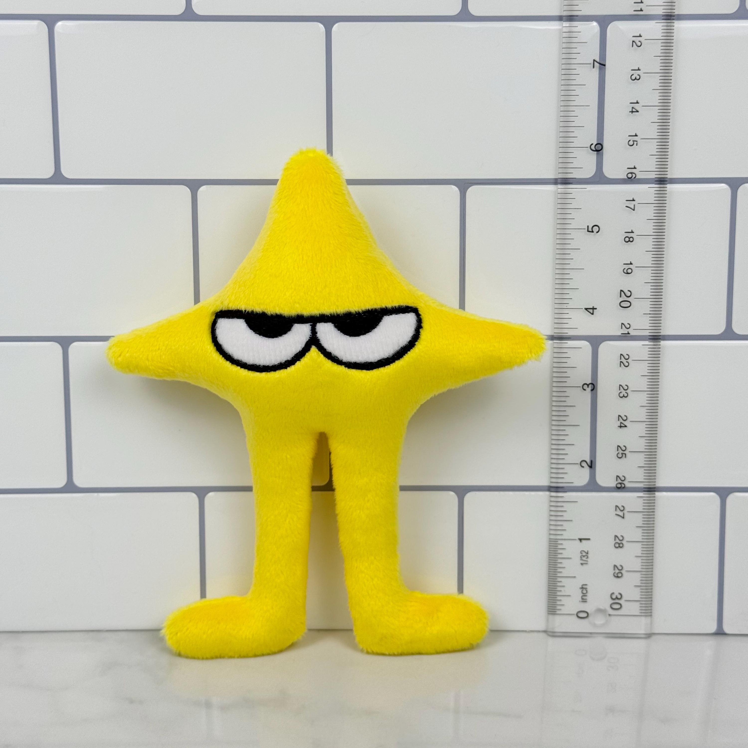 オリジナル Starwalker Plush Deltarune Fanart Yellow Star Minky