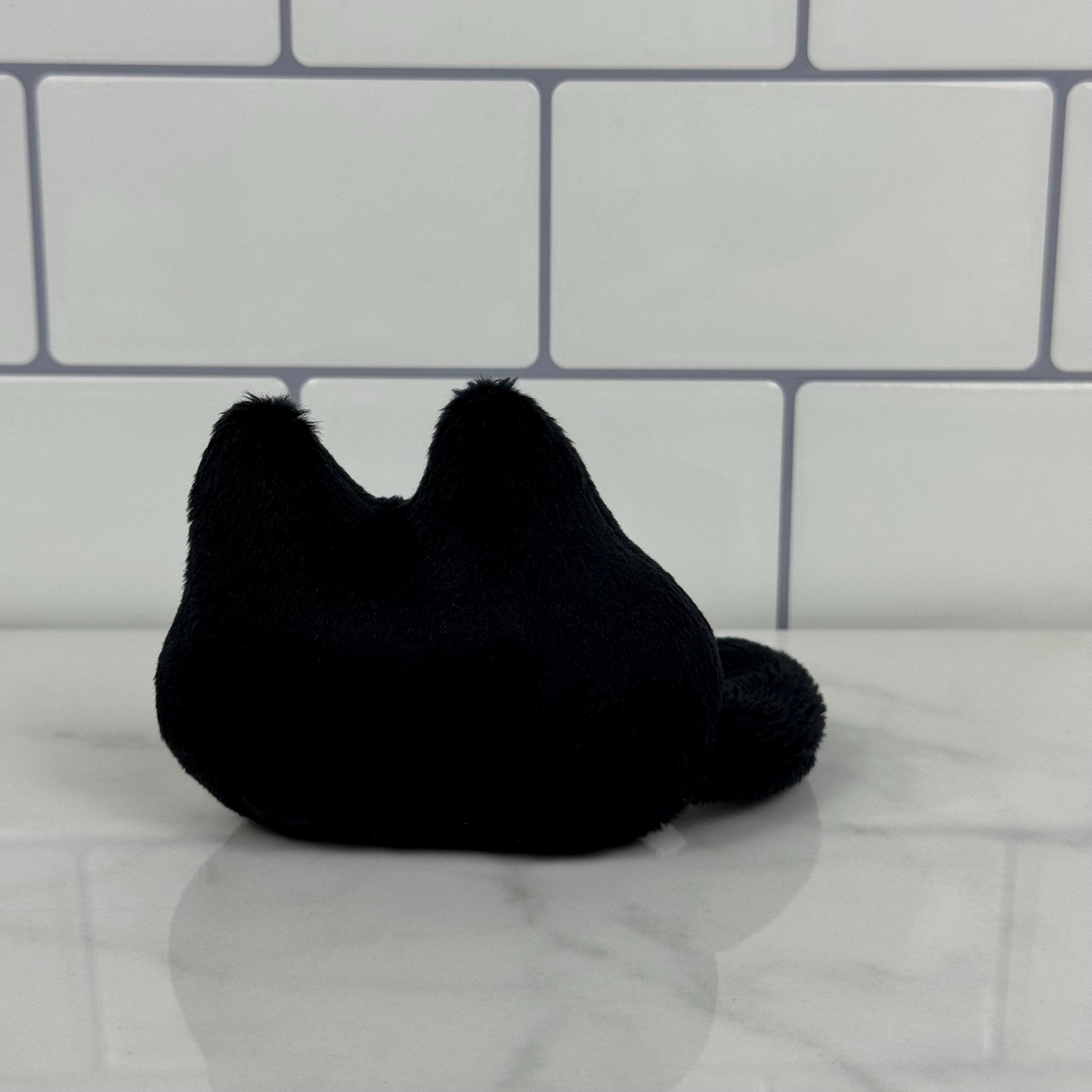 Mini Omori Mewo Plush – Unofficial Fanart Black Cat Plushie, Tiny