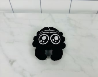 MINI PLUSH Itty Bitty Baby Black Stag Beetle Adorable tiny small miniature petite Magnetic Magnet Bug Friend