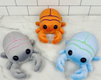 Adorable Colorful Stag Beetle Bug Insect Coleoptera Minky Plush Adorable Colorful Unique Customizable Handmade Gift Made to Order